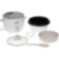 Black+Decker Rice Cooker 1 Liter Non Stick RC1050-B5 White