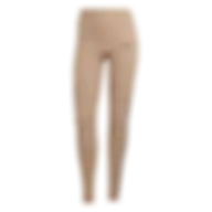 Adidas Women Optimé 3-stripes Full Length Leggings Chalky Brown Jx7319 Size 2xs