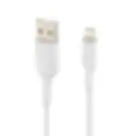 Belkin Boost Charge Usb-a To Lightning Braided Cable 3 Meter White