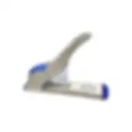 Kangaro Metal Stapler White/blue