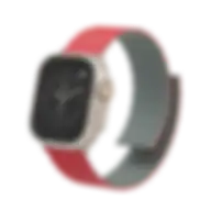 Levelo Cosmo Silicone Watch Strap Red