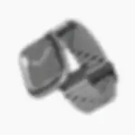 Levelo Crisben Nylon Watch Strap White/black