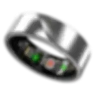 Noise Luna Smart Ring Size 10 Starlight Silver Nbr1-10-ssdvr