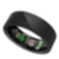 Noise Luna Smart Ring Size 11 Lunar Black Nbr1-11-lblk