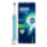 Oral-B Pro 500 Cross Action Electric Toothbrush, Rechargeable, Light Blue