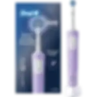 Oral-b Vitality 300 Rechargeable Toothbrush With Crossaction Brush Head, 3 Cleaning Modes & 2 Minutes Built-in Timer D103.413.3 Lilac