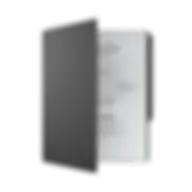 Remarkable Book Folio Premium Leather Black Rm312