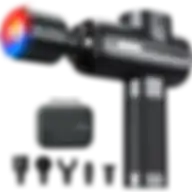 RENPHO Massage Gun With Heat And Cold Head Muscle Massage Gun R-c003h-bk