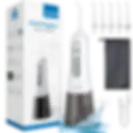 Renpho Oral Irrigator Cordless Water Flosser, Rechargeable, 300ml, Waterproof Dental Flosser Water Pick For Teeth, Portable Teeth Cleaning Kit, With 4 Modes For Travel