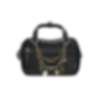 Zara Crackled Charm Bag Black 6465-610-800