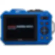 Kodak Pixpro Wpz2 16mp 4x Zoom Tough Compact Camera Blue